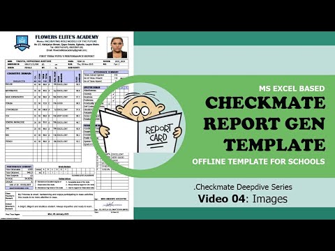 Excel School Report Generator - 04 Images