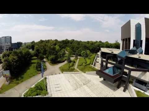 Biblioteka Śląska, Osiedle Paderewskiego, Katowice z drona HD