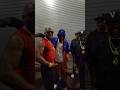 MR. CHEEKS AND TREACH SALUTE EACHOTHER .......