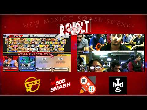 Revolt 2018 SSB4 Singles Top 8 L.Eighths NM | AZ (Ryu) Vs. Widget (G&W)