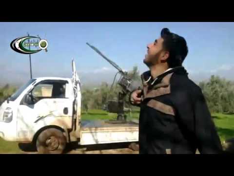 استهداف  قوات النظام من قبل لواء النصر في كفر نبودة في محافظة حماة