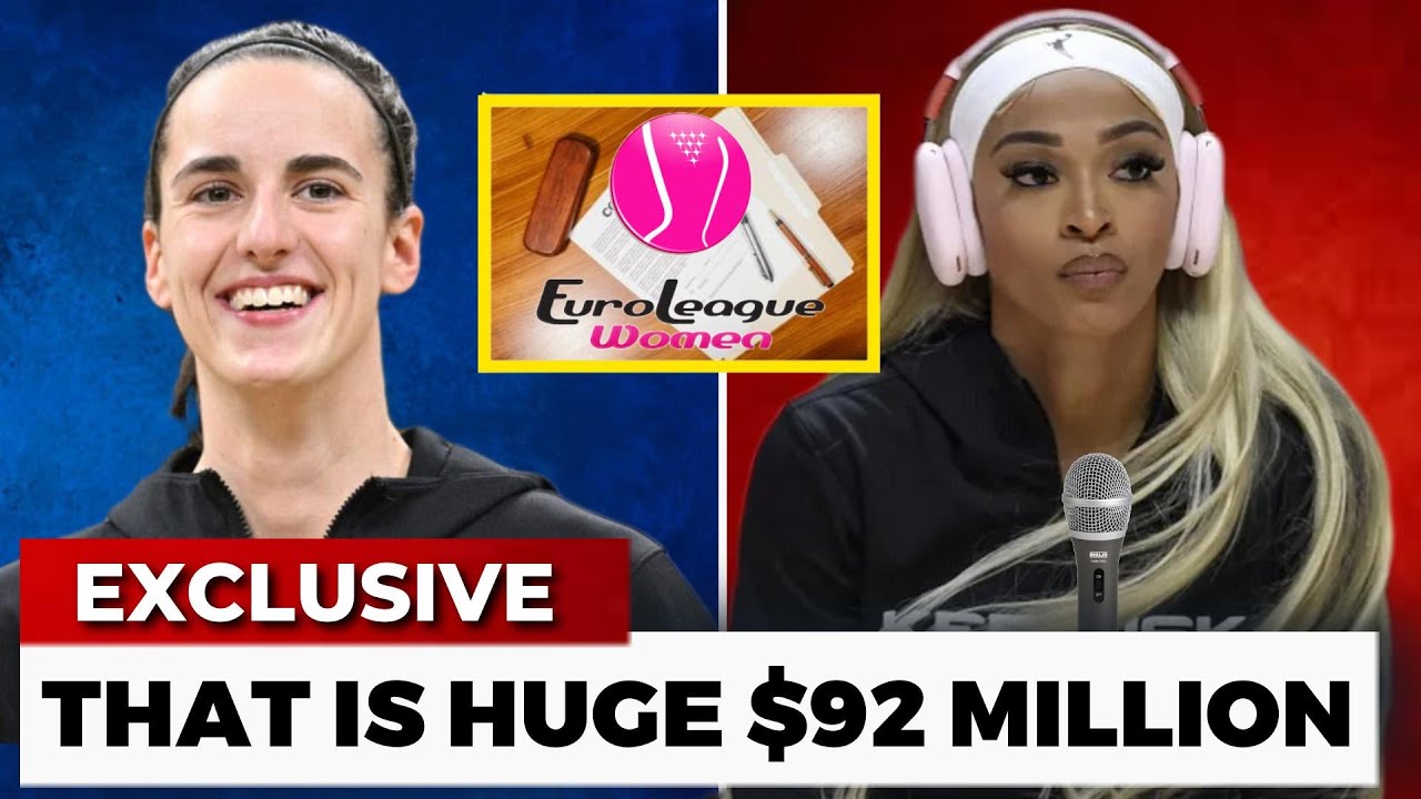 "THEY'RE FURIOUS! WNBA Players LOSE IT Over Caitlin Clark’s Record-Breaking Europe Contract!"