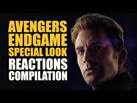 AVENGERS ENDGAME SPECIAL LOOK Reactions Compilation