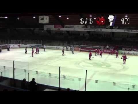 EC Bad Nauheim - Eisbären Hamm 2:1 n.P. (1:0, 0:1, 0:0, 1:0)