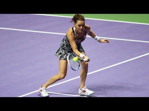 SAP Stat of the Day: 2016 WTA Finals Singapore Day 6 | Agnieszka Radwanska
