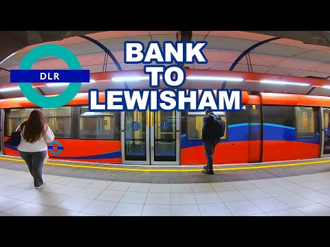 Docklands Light Railway - Bank To Lewisham (DLR) - FIRST PERSON JOURNEY