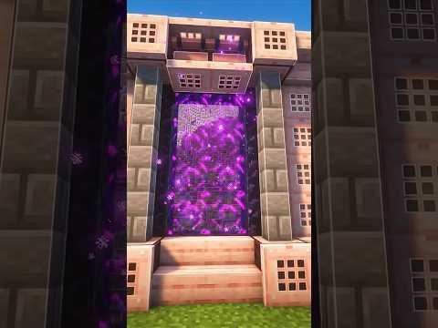 Unbelievable: Cherry Blossom Nether Portal in Minecraft!