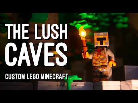 Lush Cave Expansion | Custom LEGO Minecraft World