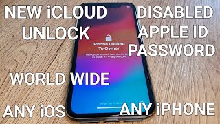 New iCloud Unlock for Any iPhone 8/X/11/12/13/14/15 with Disabled Apple ID and Password March 2024