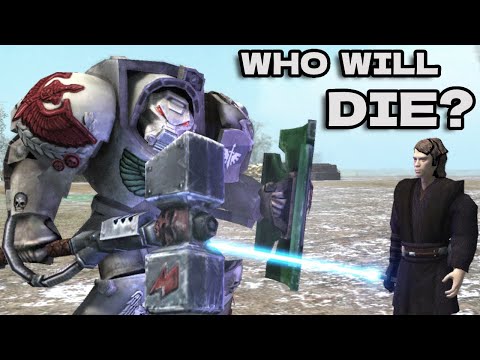 1 Terminator (Warhammer 40K) vs Anakin Skywalker (Star Wars) - Who will Survive?