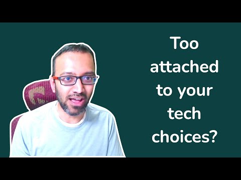 Non essere troppo legato alle tue scelte tecnologiche! (Java Brains)