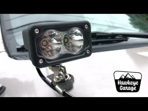 4Runner Nilight Ditch Lights with Universal Brackets