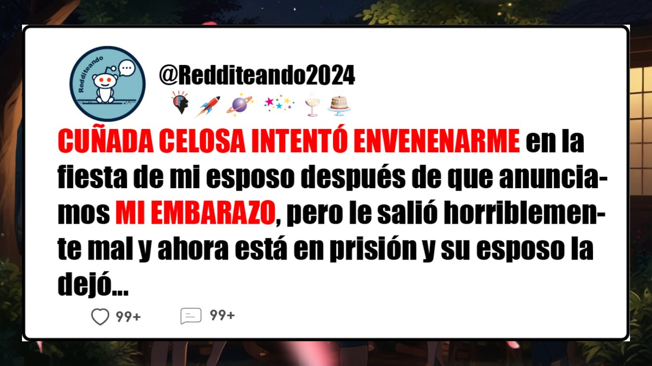 Mi cuñada intentó envenenarme en la fiesta de mi esposo...Reddit