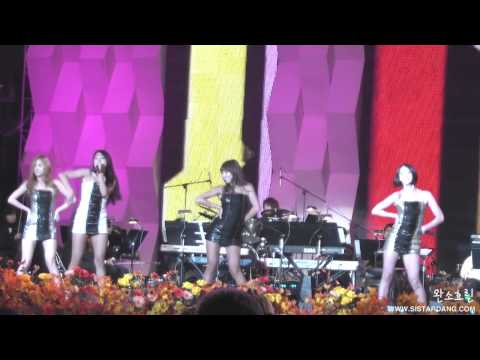 111022 속리산 단풍가요제 씨스타(Sistar) - 니까짓게(How Dare You)