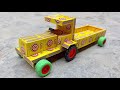 How To Make Tractor At Home From Matchbox Diy DJ Tractor Trolley Mini Tractor Toy