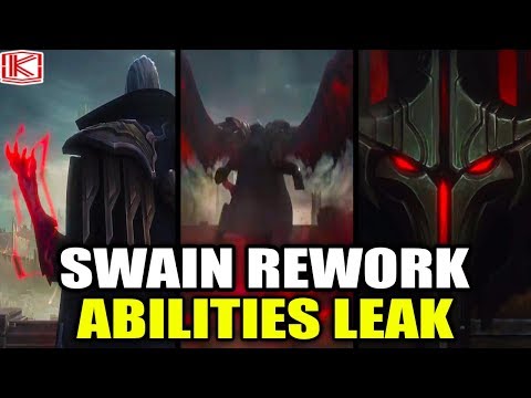 SWAIN REWORK ABILITIES LEAK 2018 - League of Legends