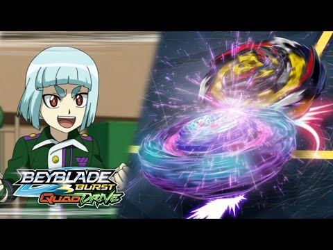 Bashara vs. Bel! BEYBLADE BURST QUADDRIVE EPISODE 8 Dragon's Howl! Roar Balkesh!
