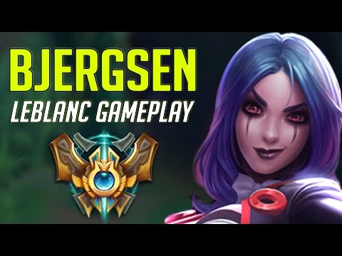 452. Bjergsen Leblanc vs Ahri Mid - April 27th, 2017 - Patch 7.8 Season 7
