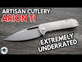 Artisan Cutlery Arion Full Titanium Folding Knife - Overview and Review