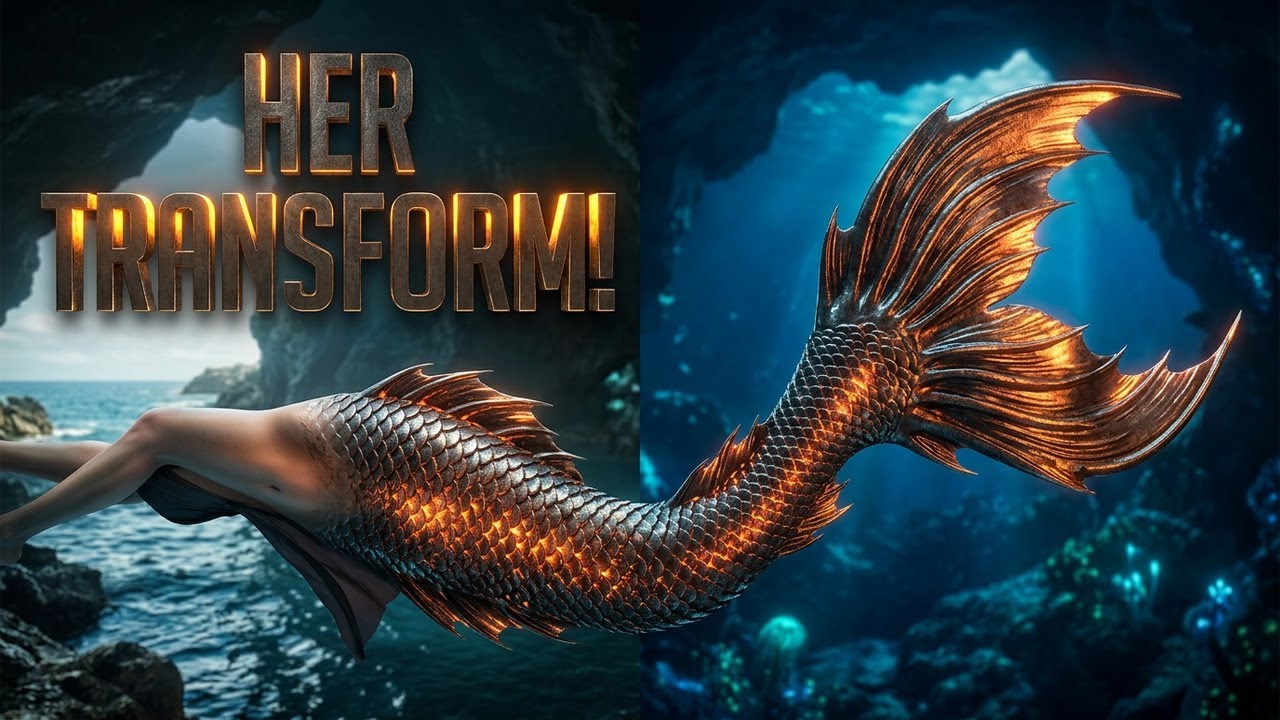 This Mermaid Transformation Animation is Insane
