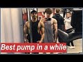 TRAINING WITH AN OLD FRIEND | Killer Upper Body Workout | Vlog Style