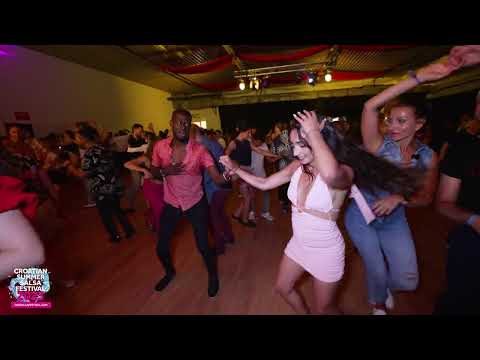 Tamba Salsaché Hissirou & Ece Buse Demiray ~ salsa social dancing @ CSSF, Rovinj