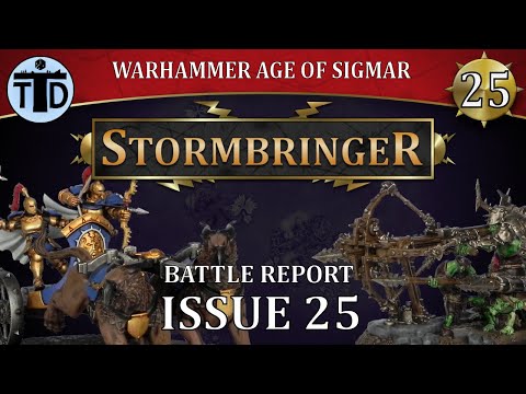 Azyrite Fountain & Movement Command Abilities! Warhammer AoS: Stormbringer Issue 25 Battle Report