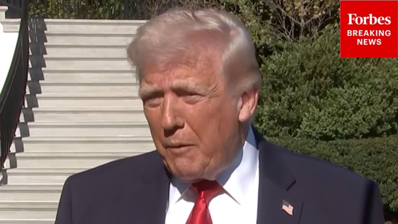 Video | Trump Asked If He Is 'Pleased' With Iran Talks Amid Reported Impasse Over Strait Of Hormuz