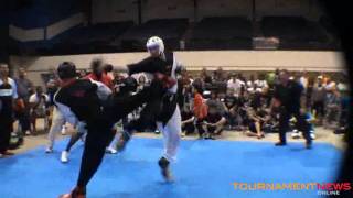 Team Gipsy vs Team Full Circle Mens Team Fighting Round 3 at Gator Nationals 2011