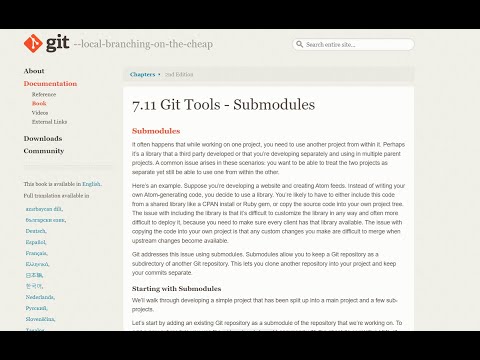 Git Submodules Add Update Explained With Frontend Example Tutorial