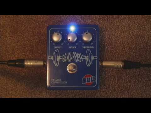 BBE Bench Press Vintage Compressor – Classic Warmth & Dynamic Control