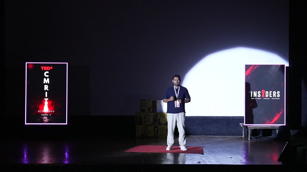 THE INVISIBLE EDUCATION OF LIFE | Satish Padavala | TEDxCMRIT Hyderabad