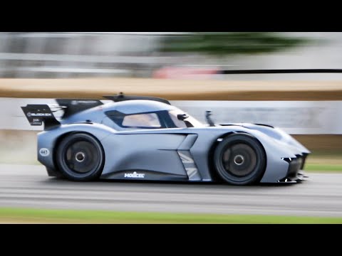 McMurtry Speirling GOES FLAT OUT! INSANE FLYBYS - THE FASTEST GOODWOOD HILLCLIMB CAR EVER!