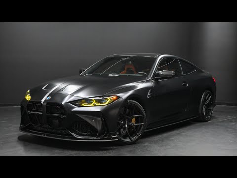 BMW M4 Competition M xDrive Adro Kit- Walk-around + Revs in 4k