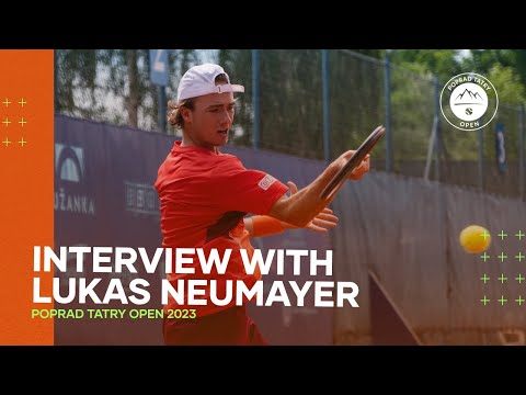 Lukas NEUMAYER post-match interview POPRAD TATRY OPEN 2023