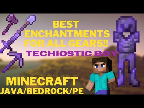 [HINDI] Best enchantments for your armor and tools | Minecraft best enchantments explained in HINDI