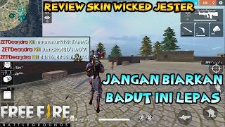 REVIEW SKIN WICKED JESTER DI RANKED?? LANGSUNG BOOYAH !!??? - FREE FIRE INDONESIA