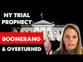 Julie Green PROPHETIC WORD🚨[NY TRIAL PROPHECY] BOOMERANG & OVERTURNED