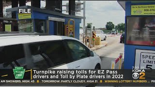 Turnpike Raising Tolls For EZ Pass Drivers And Toll By Plate Drivers In 2022