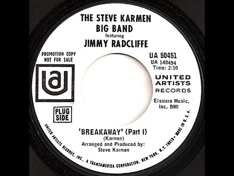 The Steve Karmen Band - Breakaway . ( Featuring Jimmy Radcliffe) Northern Soul ..