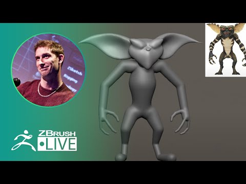 Saturday Afternoon with ZBrush - Pixologic Paul Gaboury - ZBrush 2020 - Part 2