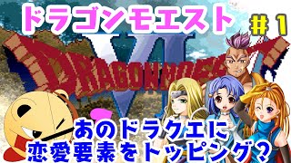 「ゲーム配信」#1 ドラクエ6のキャラで恋愛ゲーム？4年ぶりのリベンジ？今回こそはハッサンED回避？ドラゴンモエスト6を実況プレイ