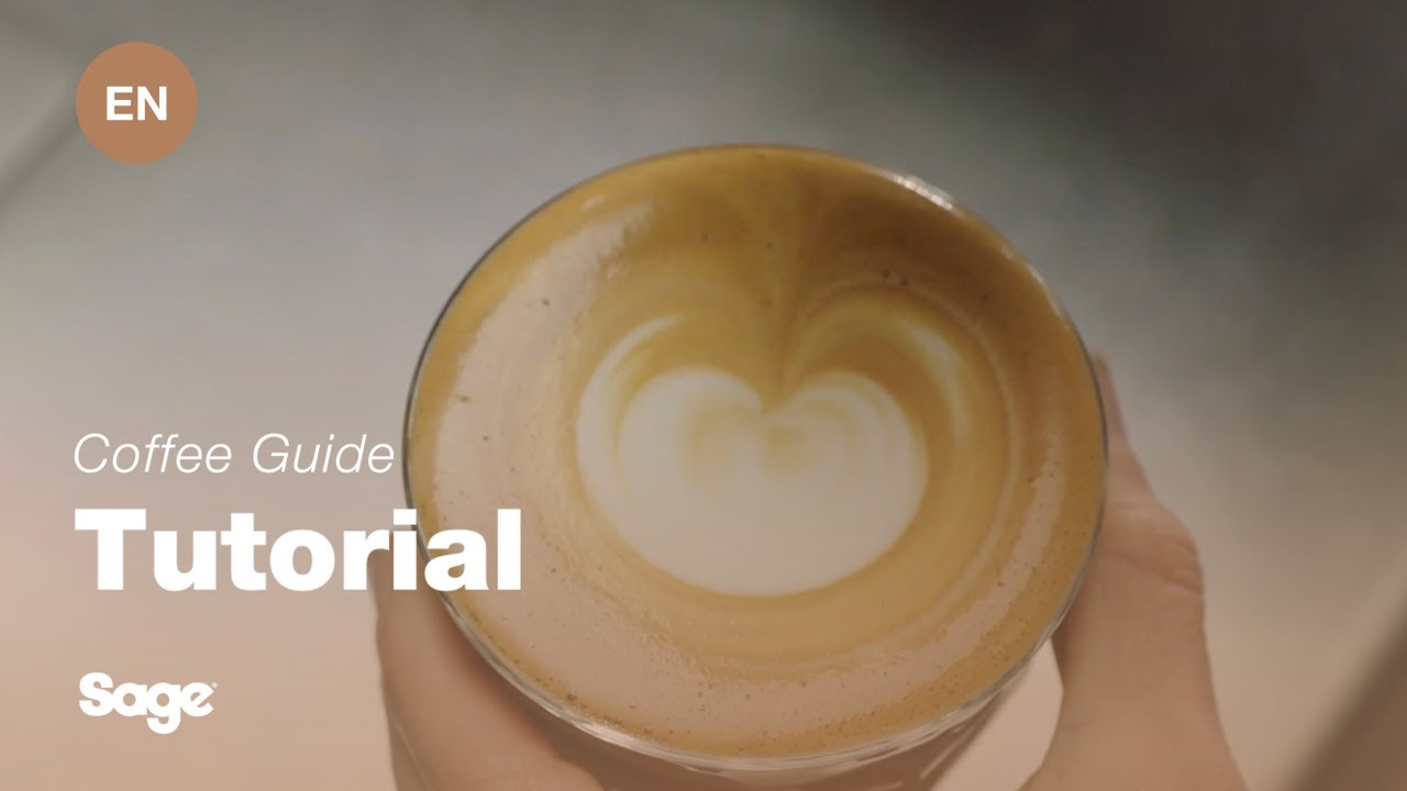 How to create latte art: the dot