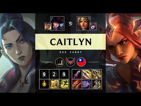 Caitlyn ADC vs Sivir - TW Grandmaster Patch 25.15