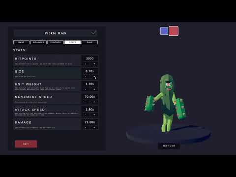 Requested Video: How to Make Your Pickle Rick | TABS Unit Creator (Question in Description)