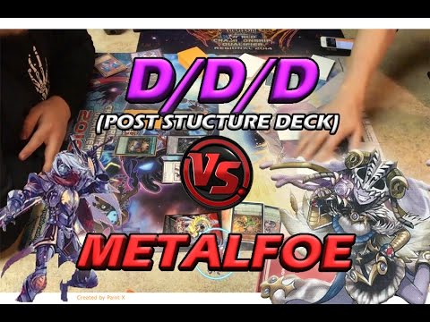 Yu-Gi-Oh D/D/D Vs Metalfoes - Full Match (January 2017)