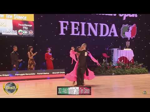 ITALIAN OPEN CHAMPIONSHIP   FEINDA 2025   ADULT MASTER CLASS TEN DANCE semifinal viennese waltz