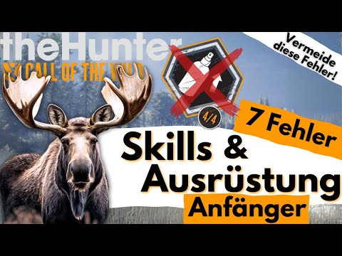 7 beginner mistakes with skills and equipment in Hunter COTW that cost you time and hunting success!