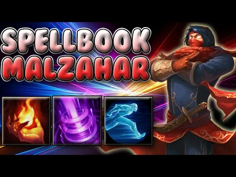 HOW TO PLAY MALZAHAR WITH UNSEALED SPELLBOOK SEASON 11 | Malzahar Guide S11 - League Of Legends