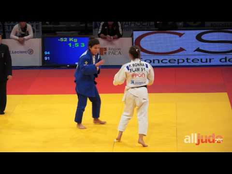 Bonna (Flam 91) - Delsalle (RSC Champigny) / Finale -52kg - Chpts de France 1D 2013